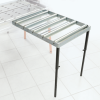 BATTIPAV Rollentisch / Anbautisch / Multi Bench für SUPREME & PRIME Brückensägen / Original Zubehör