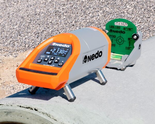 Nedo Kanalbaulaser TUBUS 2 - grün, robust - Made in GERMANY – Bild 6