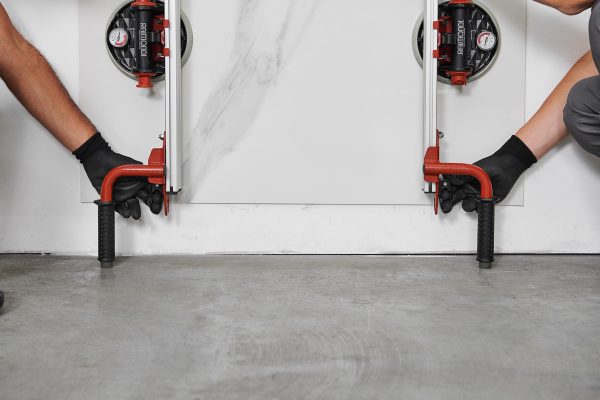 Raimondi | EASY-MOVE 150 für Großformate bis 150 cm | Extraleicht mit Pump-Saugnäpfen – Bild 8