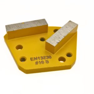 Diamant-Schleiftellersegment | extrem harter Beton | M-6 Blastrac | Korn 16