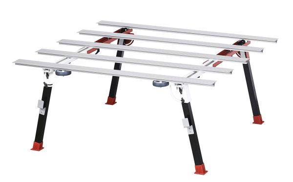Raimondi | Arbeitstisch BIGFOOT | Stabiler Arbeitstisch aus Stahl mit Alu-Auflagen – Bild 6