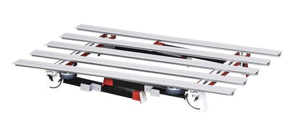 Raimondi | Arbeitstisch BIGFOOT | Stabiler Arbeitstisch aus Stahl mit Alu-Auflagen – Bild 4